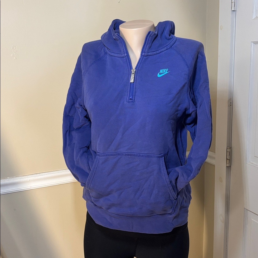 Nike Violet Hoodie with Zipper